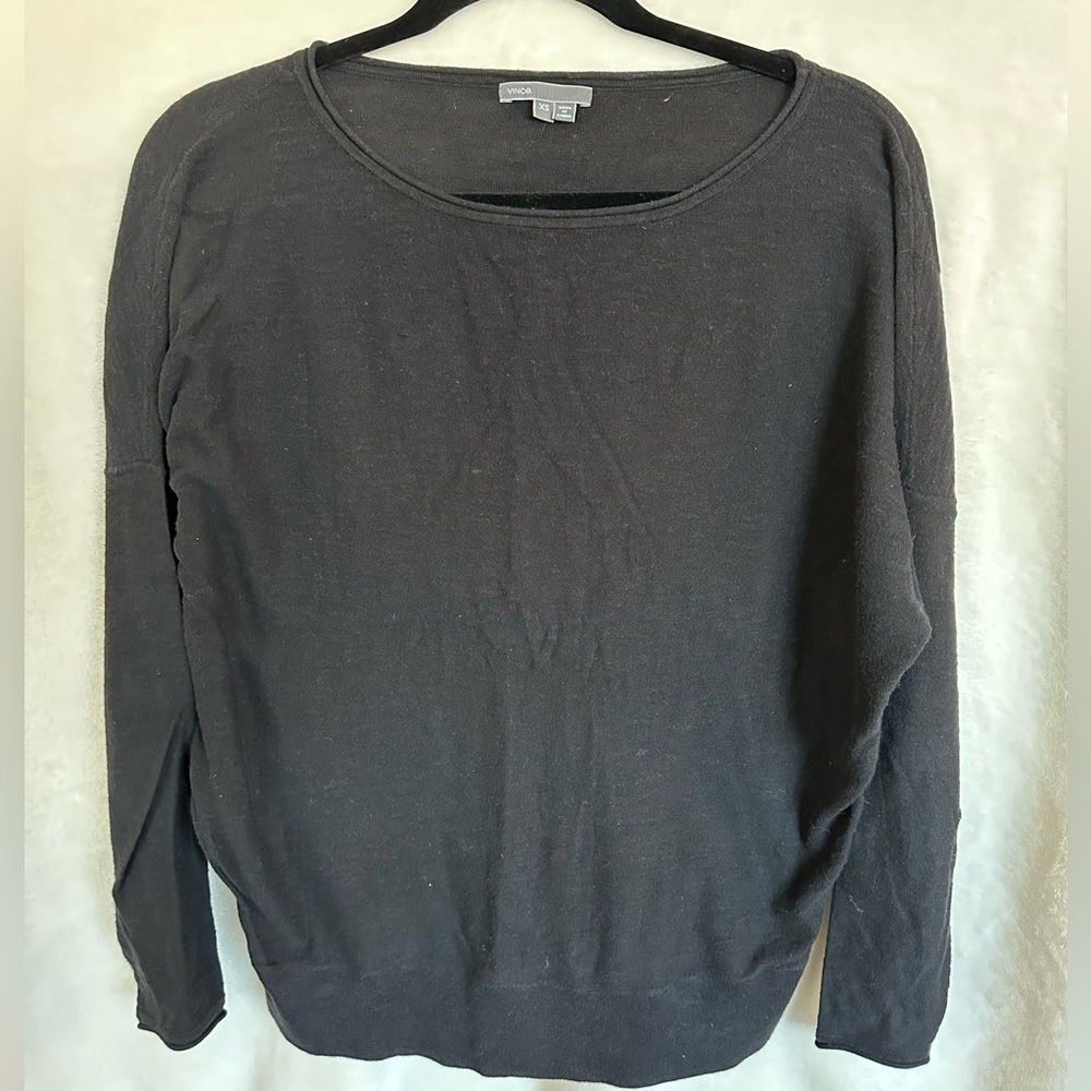 Vince Sweater, Black, Size XS